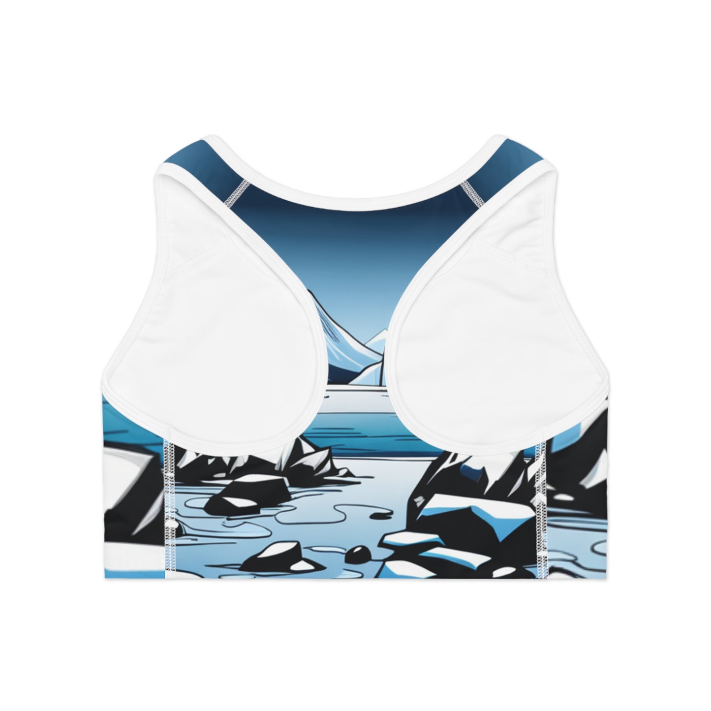 Hollow Wolf Women's Sports Bra