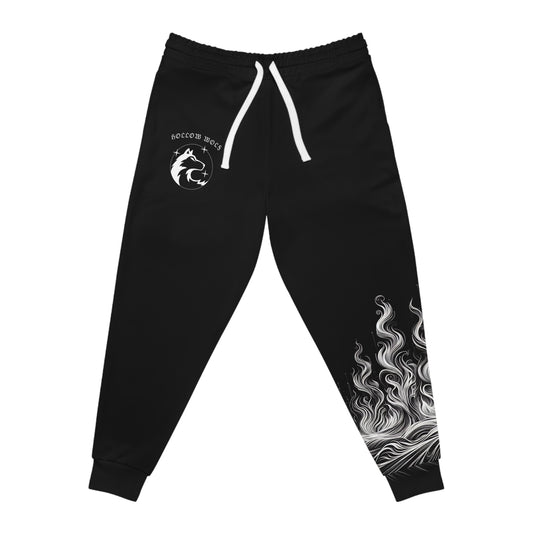 Hollow Wolf Fierce Flame Athletic Joggers