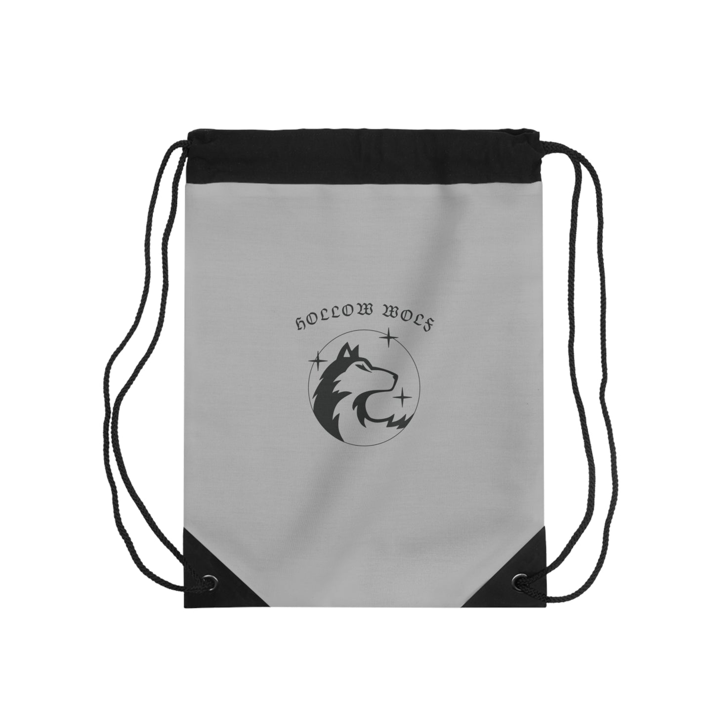 Hollow Wolf Drawstring Bag