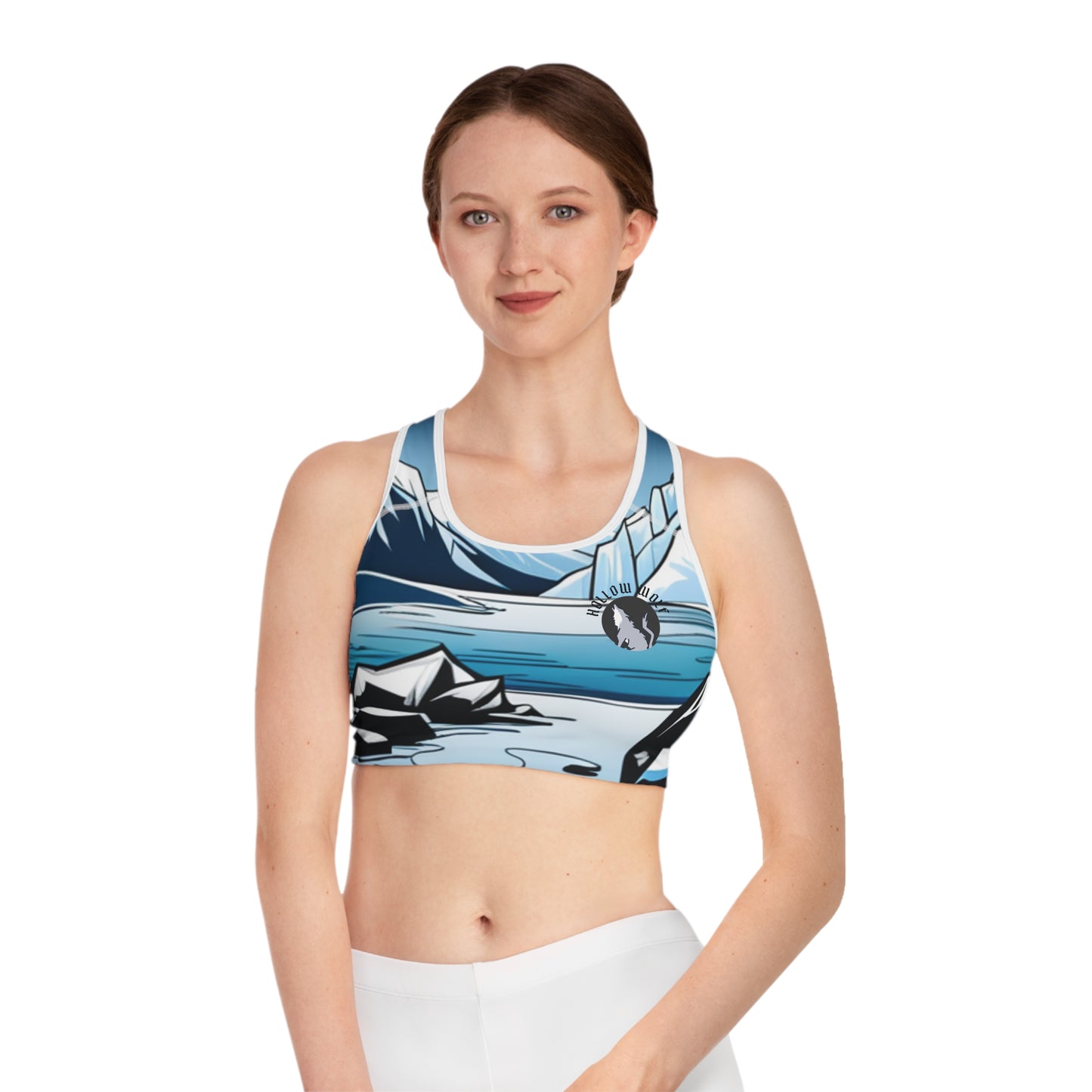 Hollow Wolf Women's Sports Bra