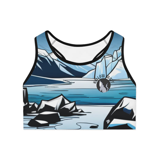 Hollow Wolf Women's Sports Bra