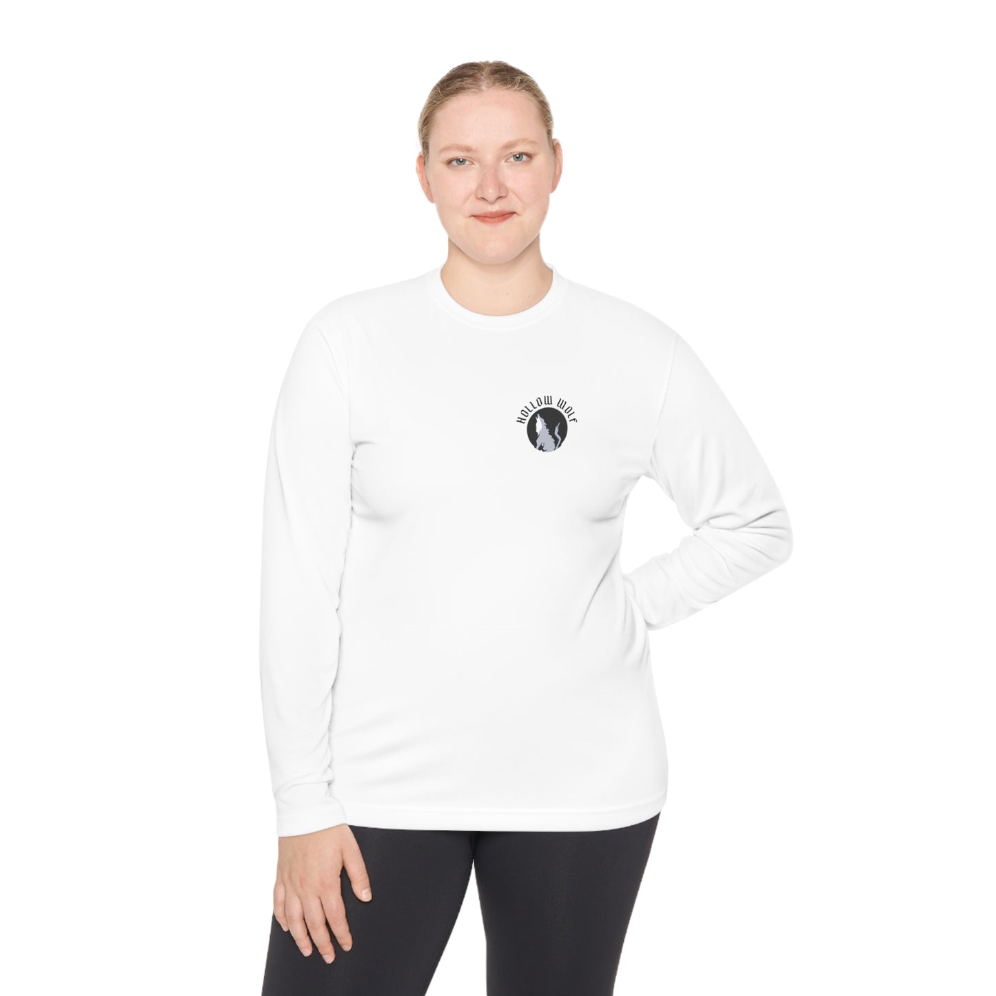 Unisex Hollow Wolf Lightweight Long Sleeve Tee