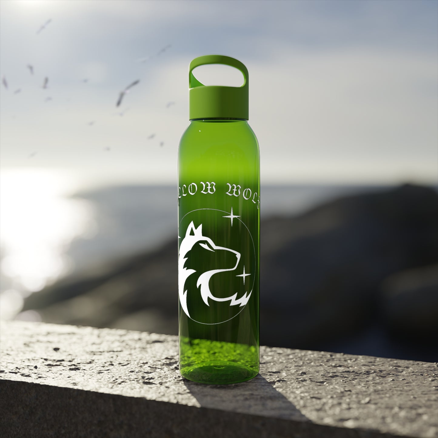 Hollow Wolf Sky Water Bottle