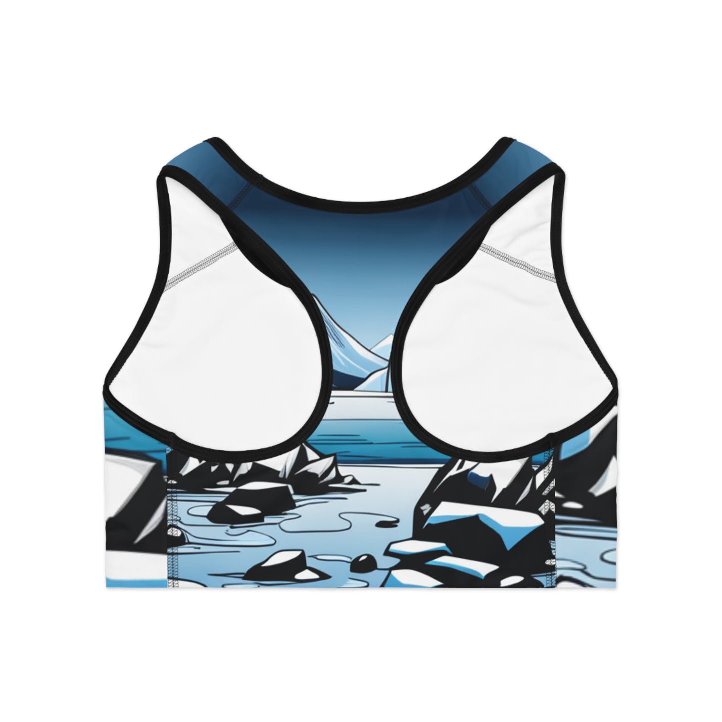 Hollow Wolf Women's Sports Bra