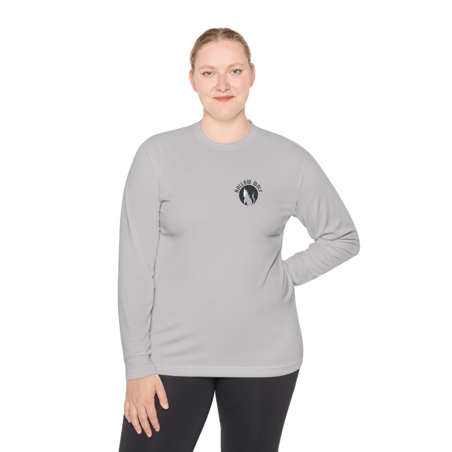 Unisex Hollow Wolf Lightweight Long Sleeve Tee