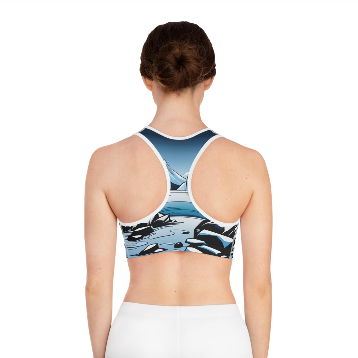Hollow Wolf Women's Sports Bra