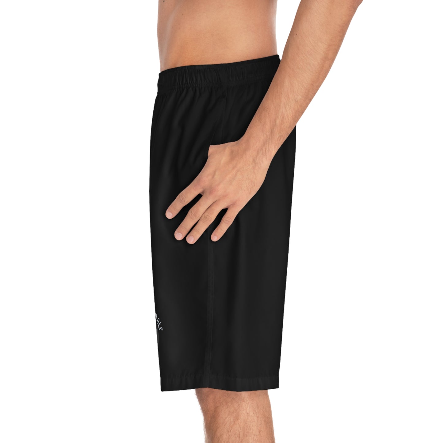 Hollow Wolf Men's Board Shorts (AOP)