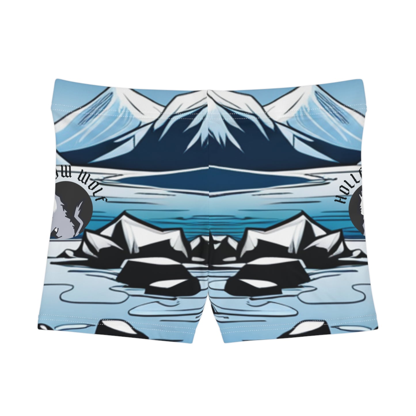 Hollow Wolf Women's Workout Shorts